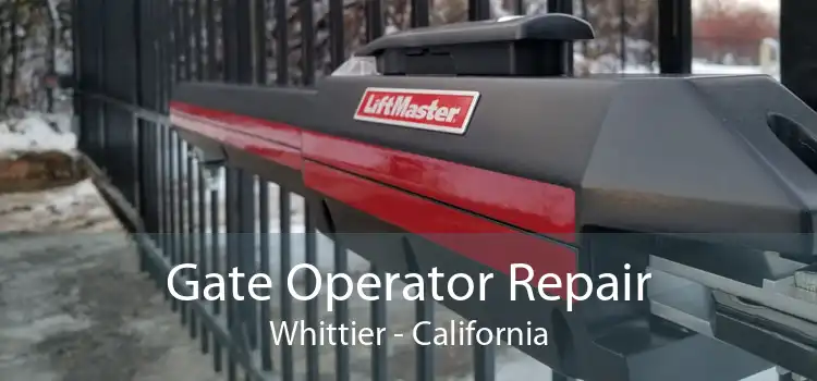 Gate Operator Repair Whittier - California